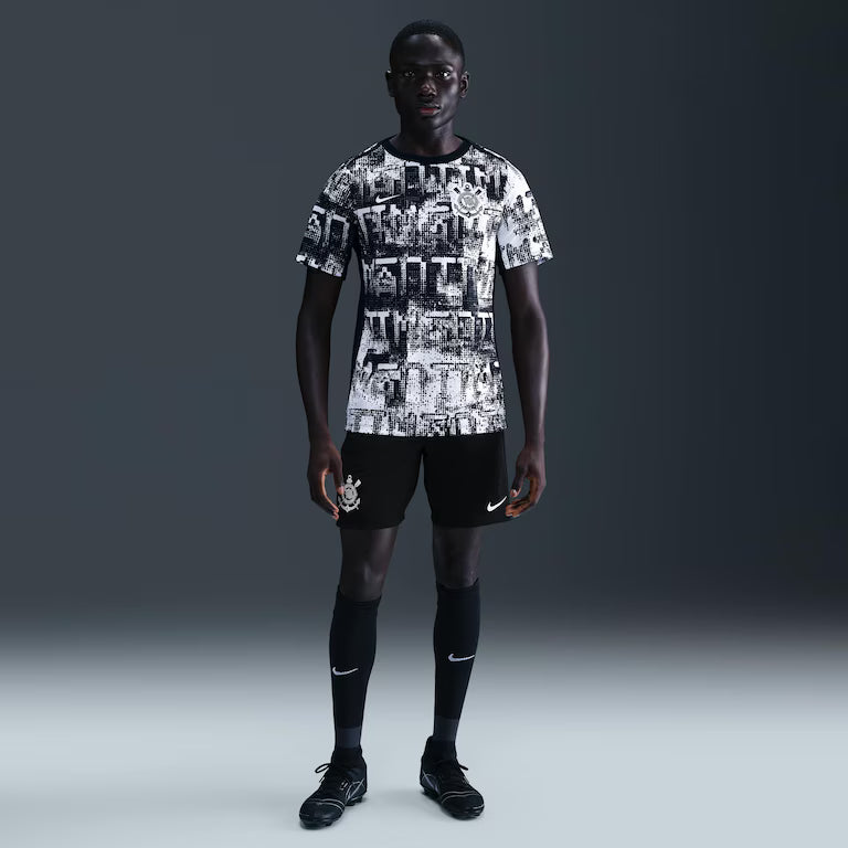 Camiseta Corinthians 2026 Pré-Jogo