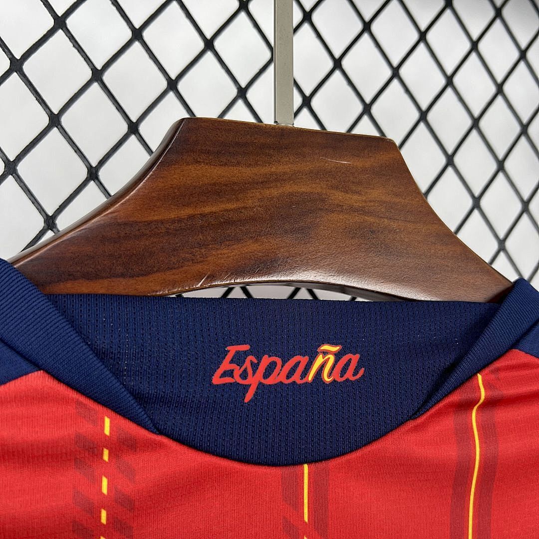 2026 World Cup Spain Fan Version Home Men’s Soccer Jersey