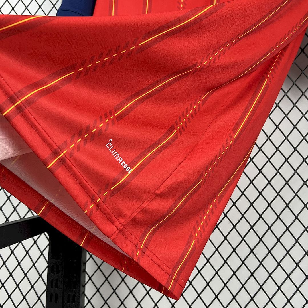 2026 World Cup Spain Fan Version Home Men’s Soccer Jersey