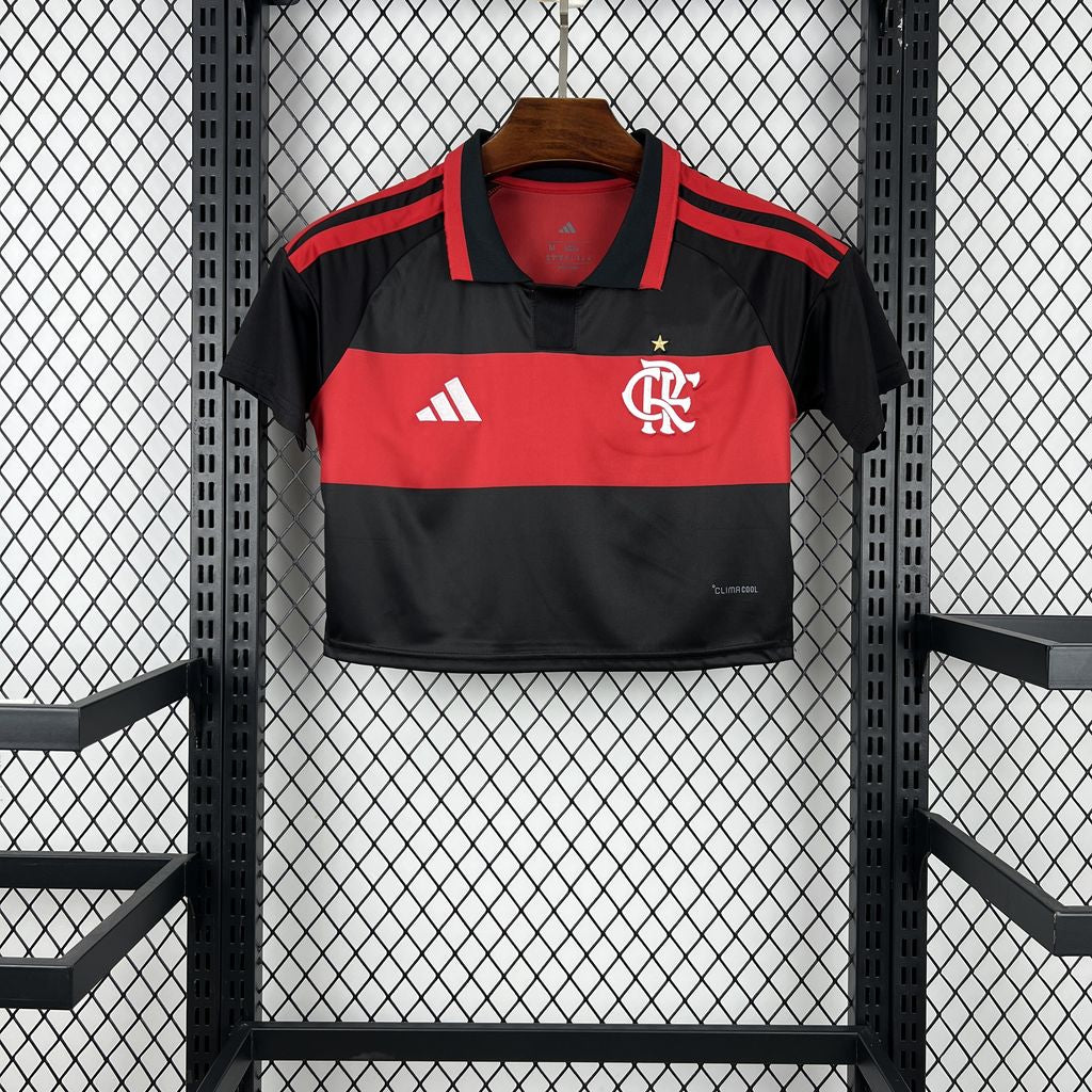 Flamengo 2026/27 Home Female Soccer Crop Top