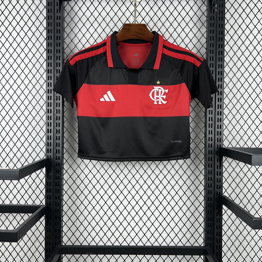 Flamengo 2026/27 Home Female Soccer Crop Top