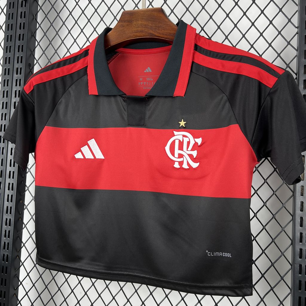 Flamengo 2026/27 Home Female Soccer Crop Top