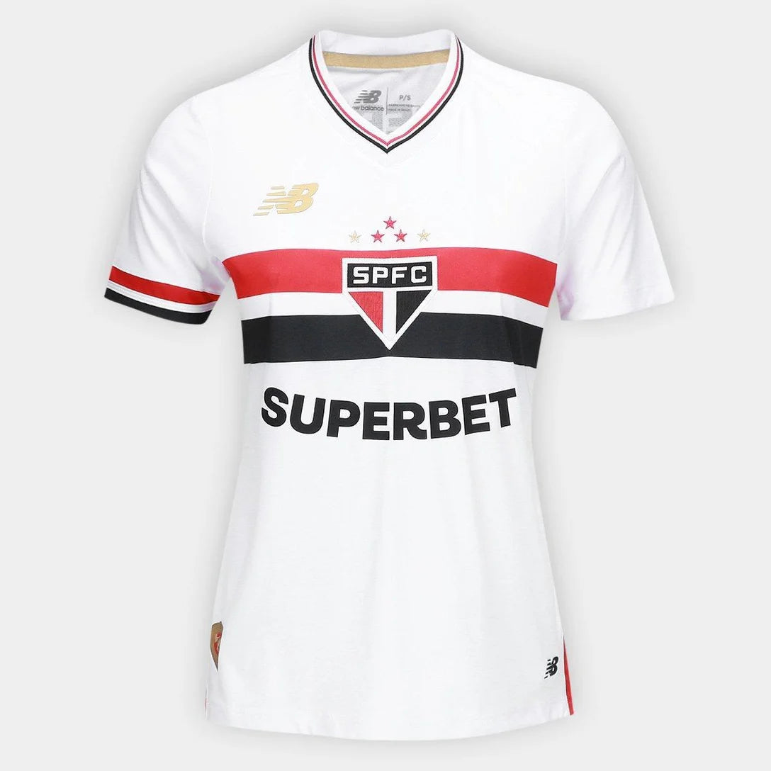 São Paulo 2025/2026 Home Women Soccer Jersey