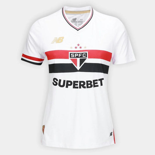 São Paulo 2025/2026 Home Women Soccer Jersey
