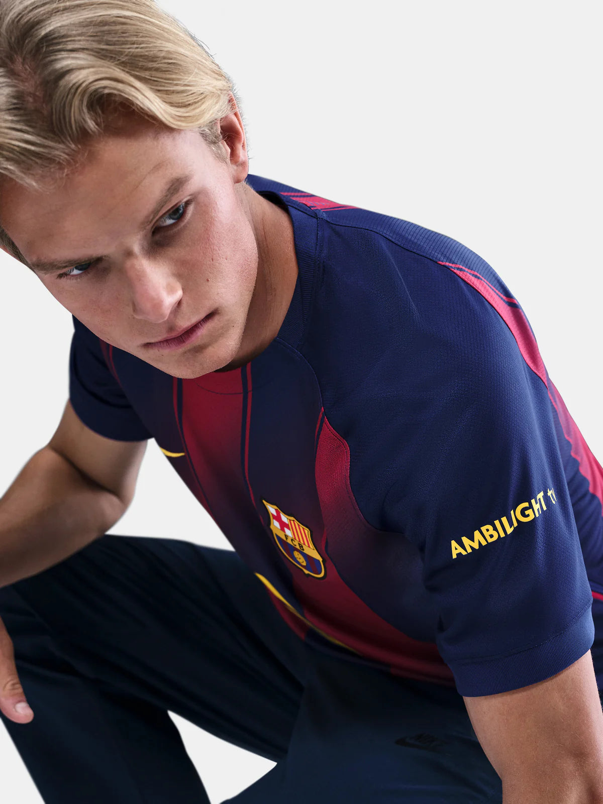 Barcelona 2025/26 Home Male Soccer Jersey