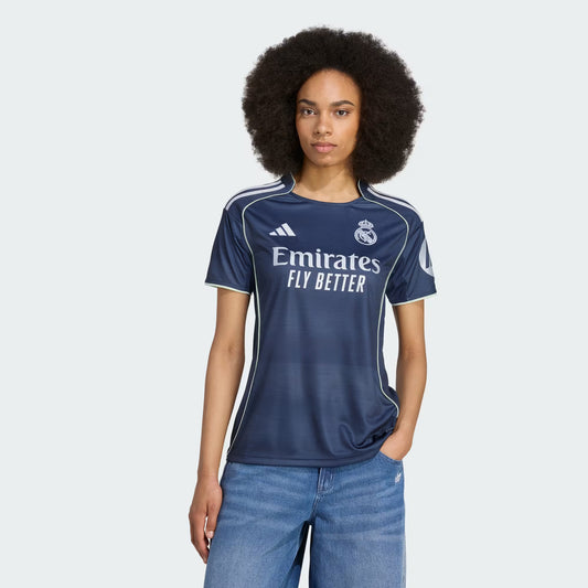 Real Madrid 2025/26 Away Women Soccer Jersey