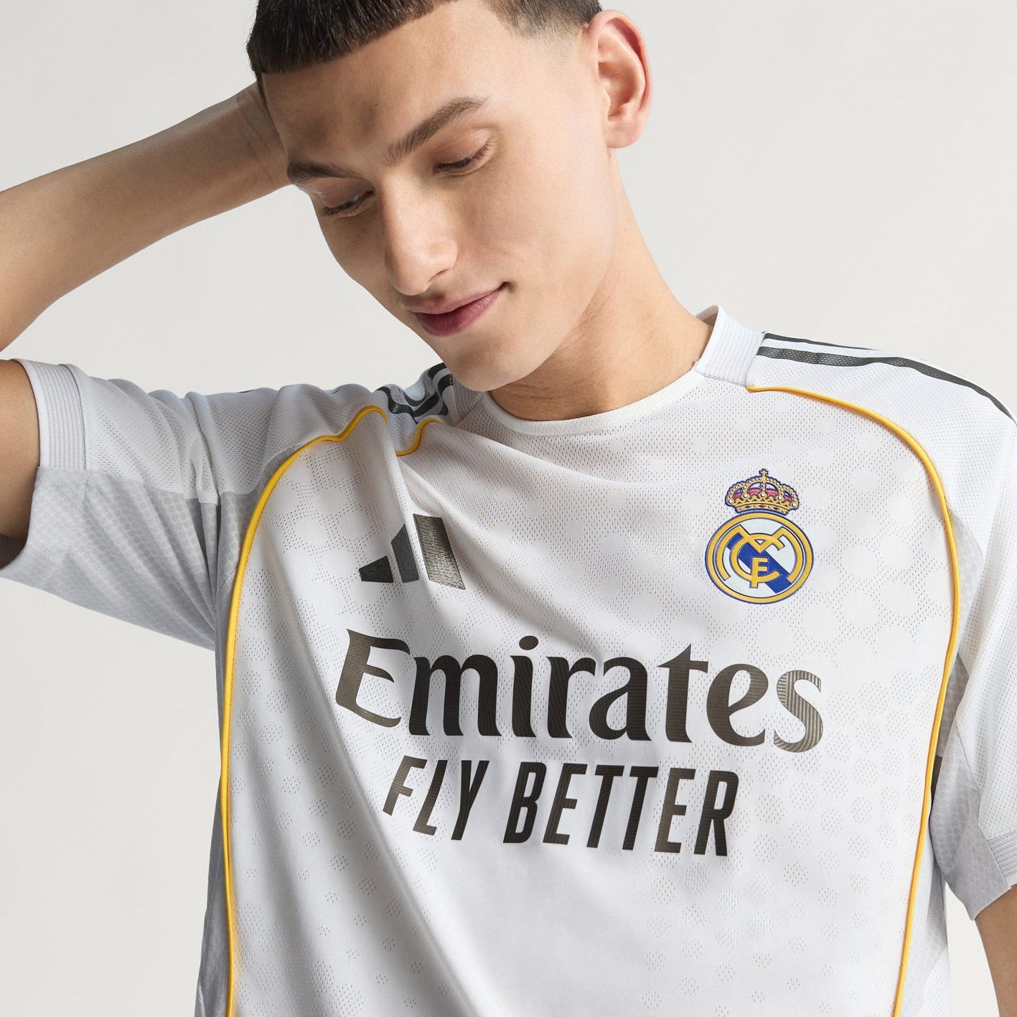 Real Madrid 2025/26 Home Men’s Soccer Jersey Player Version