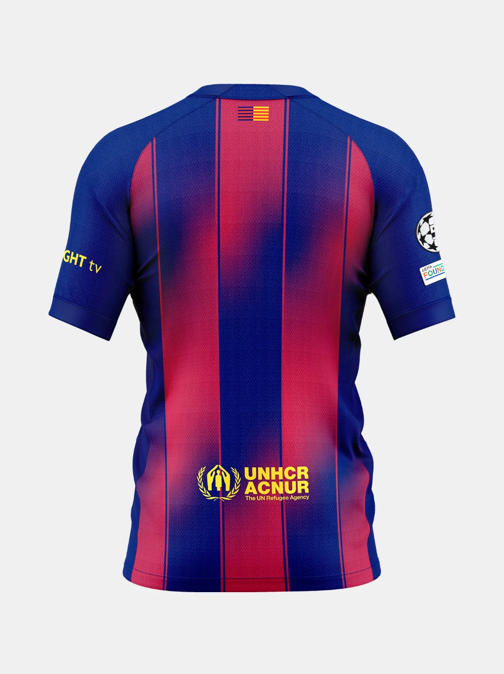 Barcelona 2025/26 Home Male Soccer Jersey Player Version