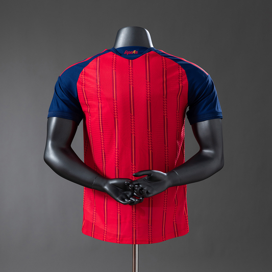 2026 World Cup Spain Home Player Version Men’s Jersey